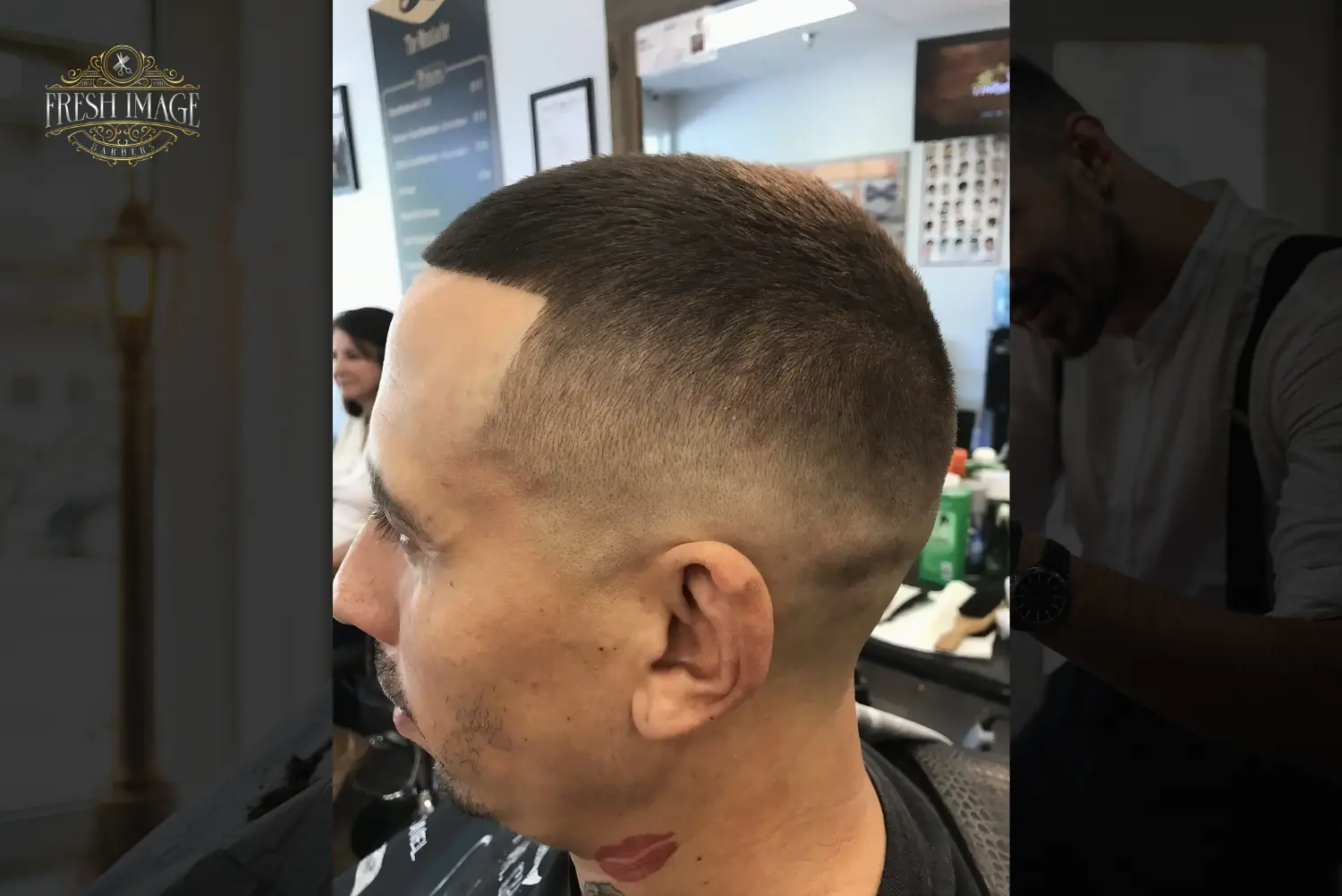 skin fade service freshimage barber